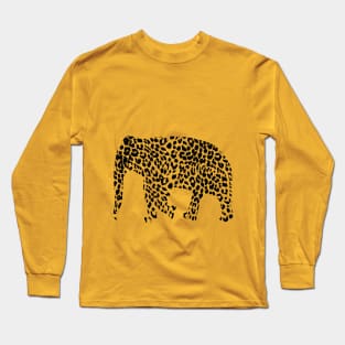 Leopard elephant Long Sleeve T-Shirt